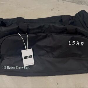 1% Better Duffle Bag - Black-White LSKD